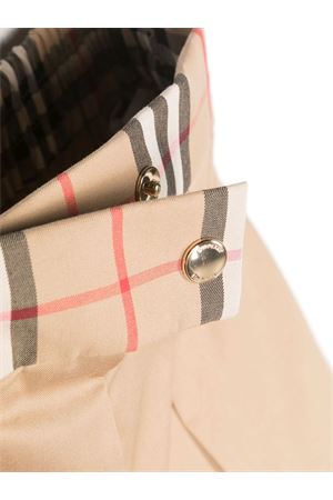 Pantaloni in cotone beige BURBERRY KIDS | 8068047A7026